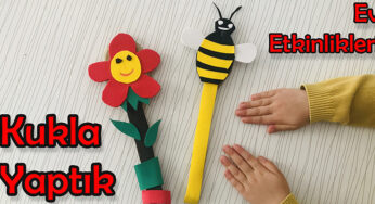 Kukla Yapımı (Oğlumla Kaşık Kukla Yaptık)